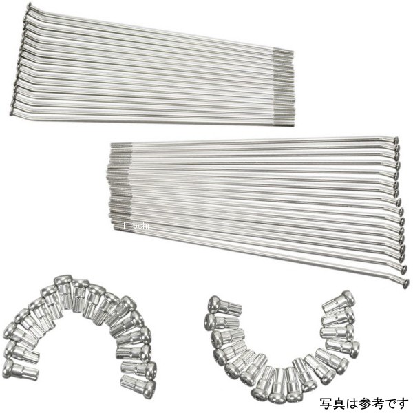 エキセル EXCEL スポークセット フロント 19X1.40 86年-04年 RM85、RM80 ステンレス WO店