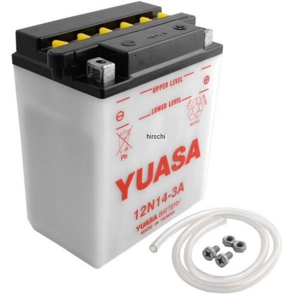ユアサ YUASA バッテリー 開放型 12N14-3A Y12N14-3A WO店 14,337円