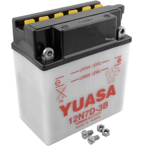 ユアサ バッテリー 開放型 12V Y12N7D-3B WO店 12,955円