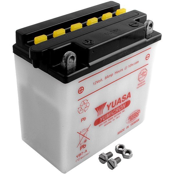 ユアサ YuMiCRON バッテリー 開放型 12V ハーレー 70年-78年 XLCH YB7-A WO店