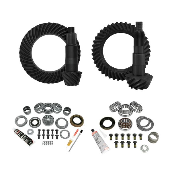 Yukon Gear & Install Kit Package Jeep JL Non-Rubicon D44 (M220) R / D30 (M186) F - 4.88 Ratio yukYGK079 WO店