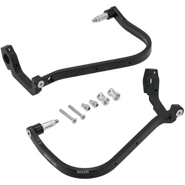 ジータ ZETA アーマーハンドガード アドベンチャー 21年-22年 CRF250L、CRF250ラリー 黒 WO店