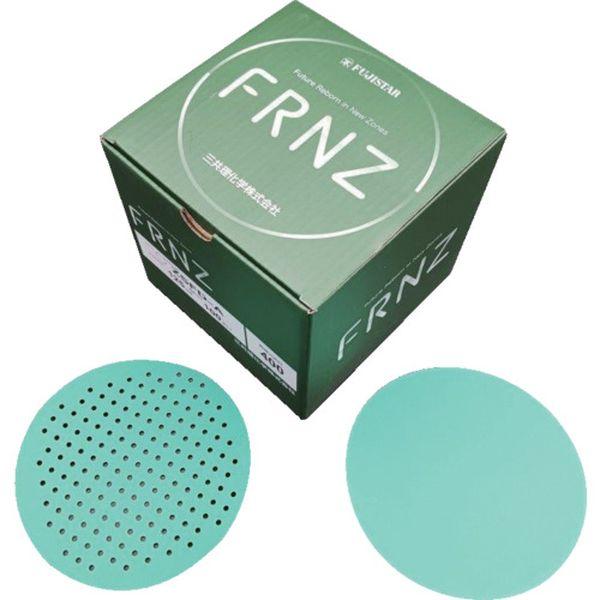 マジック式研磨フィルム FRNZグリーンフィルムディスク ZSCD-M(多孔穴(157穴))125#120 100枚入り ZSFD-M125-120 WO店