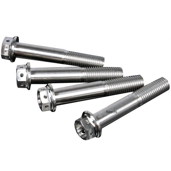 ジータ ZETA チタンキャリパーマウントボルト 汎用 ラジアルマウント M10 P1.25 70mm 4本入り WO店