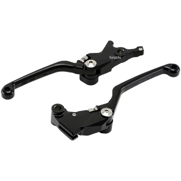 ジータ ZETA ピボットレバーセット CP ストリート 89年-17年 ホンダ 4フィンガー K/M 黒 WO店