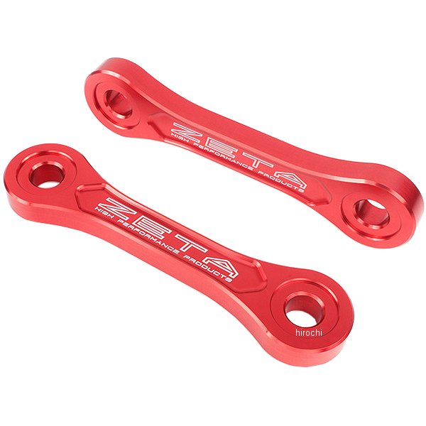 ジータ ZETA ロワーリングリンク 00年-09年 DR-Z400、DR-Z400E、DR-Z400S、DR-Z400SM 赤 WO店