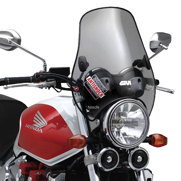 ジビ GIVI A603 ユニバーサルスクリーン 汎用 高さ380mmX幅395mm セミスモーク WO店