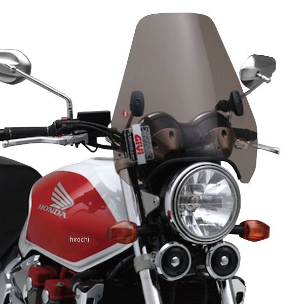 ジビ GIVI A601 ユニバーサルスクリーン 汎用 高さ415mmX幅400mm セミスモーク WO店