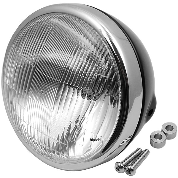 デイトナ ビンテージヘッドライト(レンズ径φ170) 黒 H4 WO店の通販は 14,803円