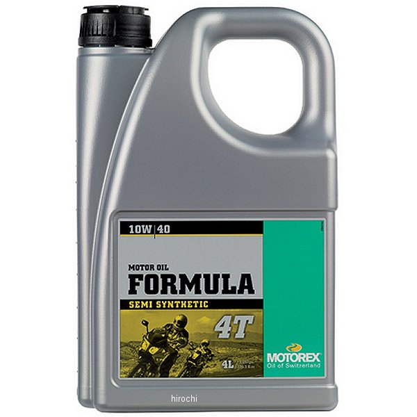 モトレックス MOTOREX FORMULA 4T 10W-40 4サイクルオイル 4L WO店