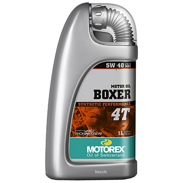 モトレックス MOTOREX BOXER 4T 5W-40 4サイクルオイル 4L WO店の通販は 7,213円