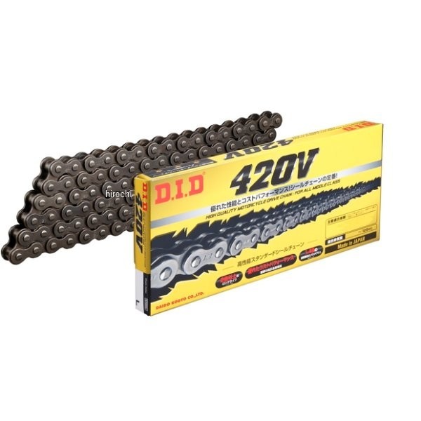 4525516201797 DID 大同工業 チェーン 420V シリーズ スチール 136L カシメ WO店
