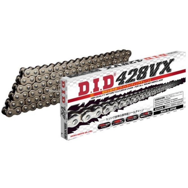 4525516355841 DID 大同工業 チェーン 428VX VXシリーズ Xリング スチール 146L カシメ WO店