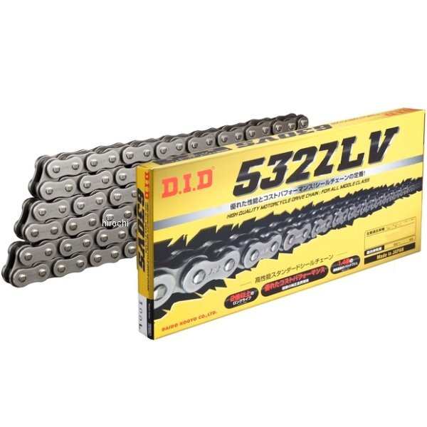 4525516261005 DID 大同工業 チェーン 532ZLV シリーズ スチール 70L クリップ WO店の通販は