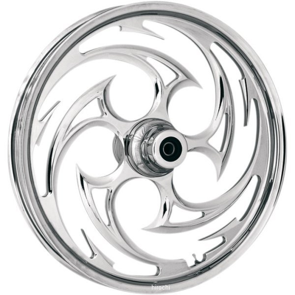 RCコンポーネンツ フロントホイール 21x3.5 サベージ 08年-17年 FLT ABS有り/デュアル クローム WO店