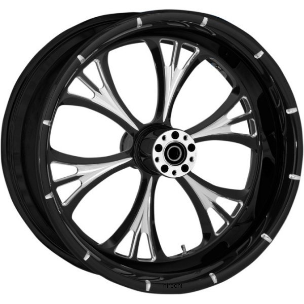 RCコンポーネンツ リアホイール 18X5.5 マジェスティック イクリプス 09年-21年 FLH ABS有り/シングル 黒 WO店