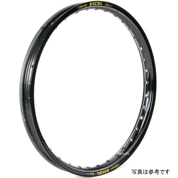 エキセル EXCEL アルミリム リア 16X1.60 03年以降 CRF150 36H 黒 WO店