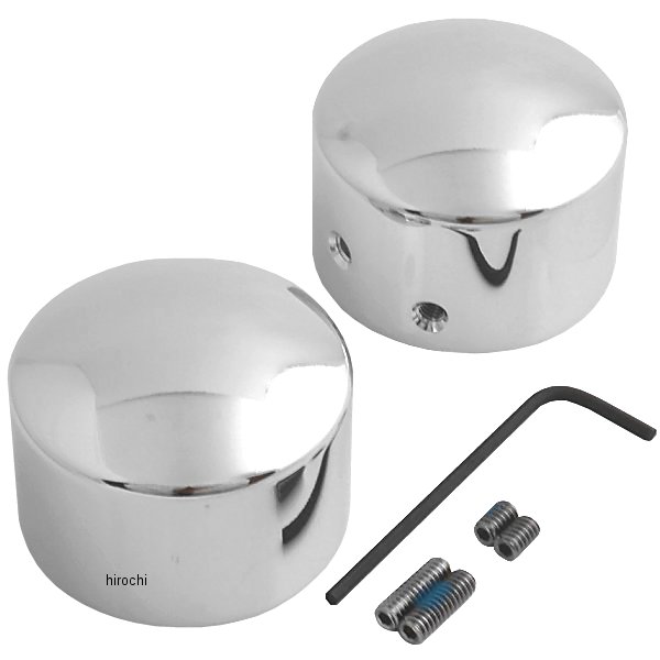 DRAG アクスル キャップ フロント 08年-20年 FL/FX/XL クローム WO店の通販は 6,472円