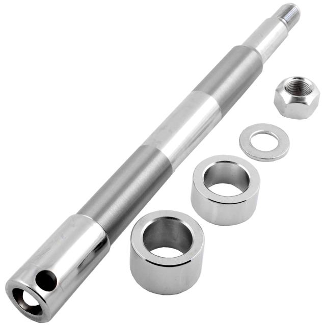 DRAG フロント アクスルキット 09年-18年 XL 1インチ クローム WO店の通販は