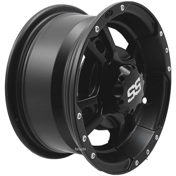 ITP ホイール アロイ S12B 10x5 4/156 3+2 黒 WO店の通販は