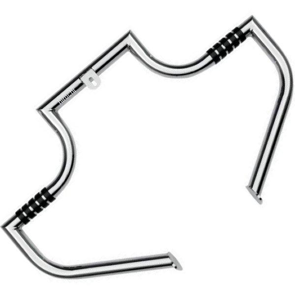 リンドバイ LINDBY エンジンガード マグナムバー 97年以降 FLH クローム WO店