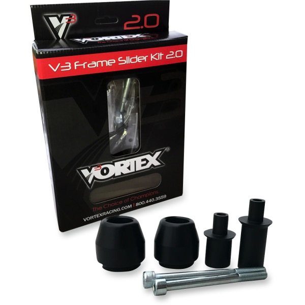 ボルテックス Vortex フレーム スライダーキット V3 14年-16年 CBR650F 黒 WO店