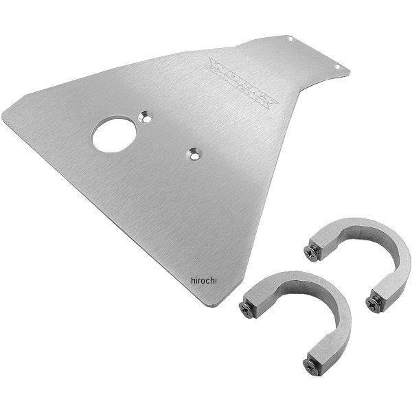 ワークスコネクション Works Connection スキッドプレート MX 14年以降 KX100、KX85 アルミ WO店の通販は