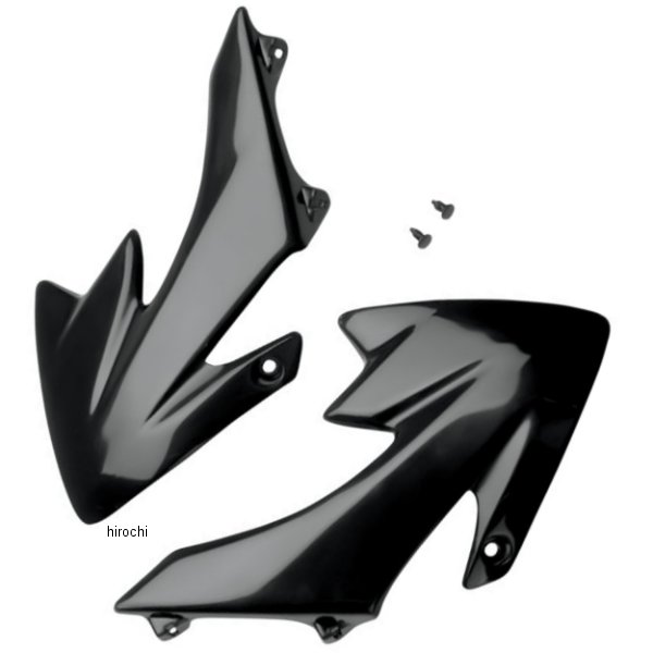 ユーフォープラスト UFO PLAST ラジエーターカバー 04年以降 CRF50F 黒 0520-0193 WO店