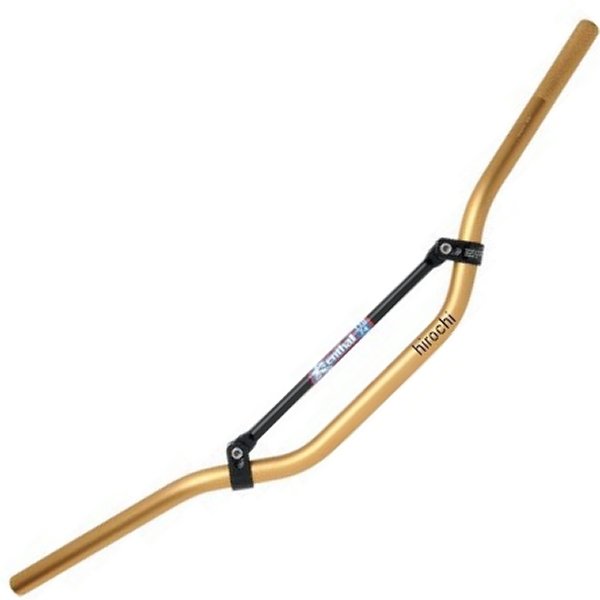 レンサル RENTHAL 7/8インチ ストリート ハンドルバー 4インチ ファイター ゴールド WO店