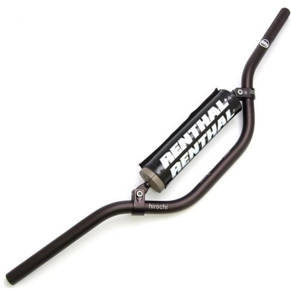 レンサル RENTHAL 22mm ハンドルバー MX RC ミニ 02年-14年 CRF150R、YZ85 黒 WO店