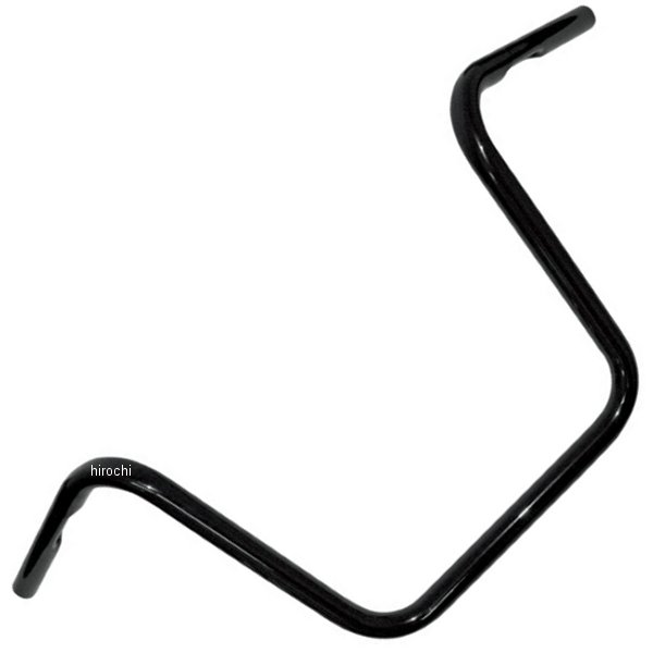 DRAG 1インチ ハンドルバー エイプ 12インチ 08年以降 FLHR 黒(つや有り) 0601-1217 WO店