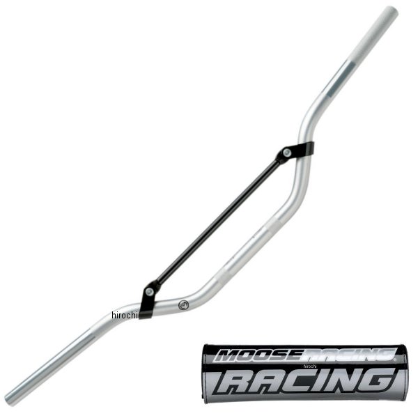 ムースレーシング MOOSE RACING 22mm ハンドルバー コンペティション XC アルミ シルバー WO店