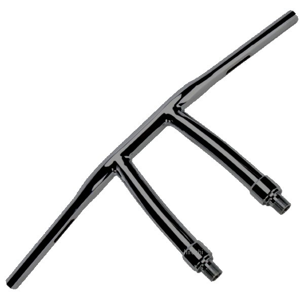 トッドサイクル Todd's Cycle 1.25インチ ハンドルバー 8.5インチ クラブバー 黒(つや有り) WO店
