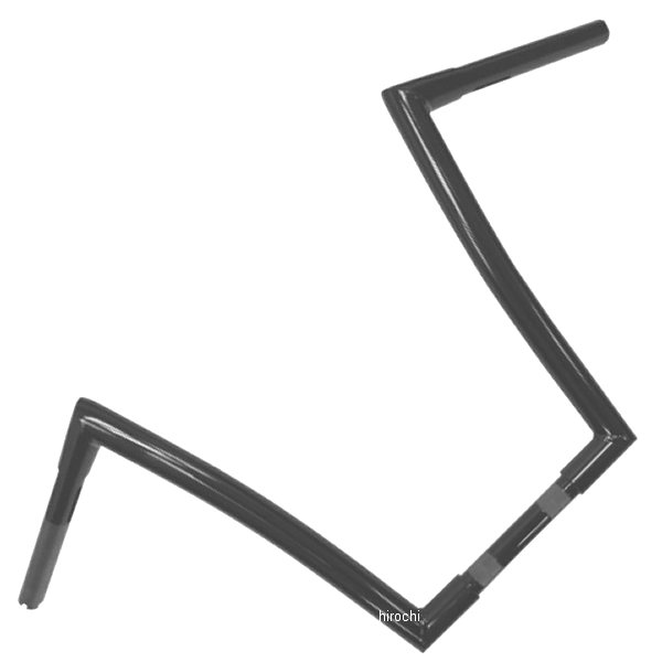 トッドサイクル Todd's Cycle 1.25インチ ハンドルバー 14インチ 86年以降 FLTR/FLHR 黒(つや消し) WO店