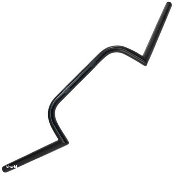 エムゴ EMGO 7/8インチ ハンドルバー 4.5インチ OEMスタイル クラブマン 黒 WO店