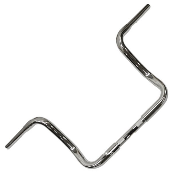 LAチョッパーズ LA Choppers 1.25インチ ハンドルバー Batwing 10インチ 96年以降 FLH クローム 0601-2659 WO店