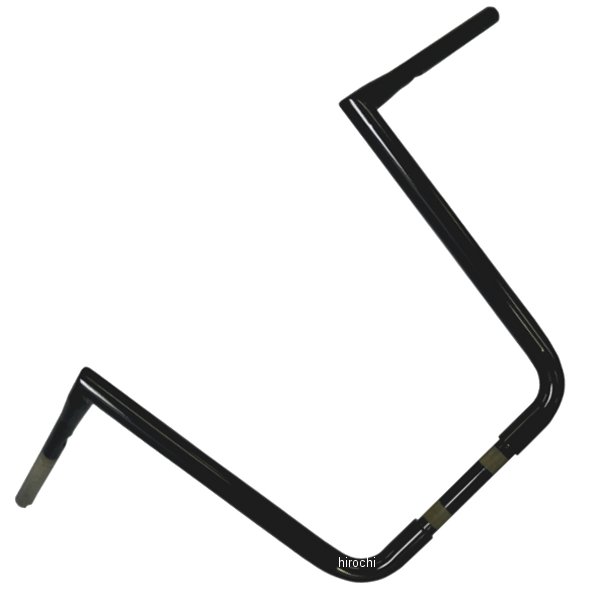 LAチョッパーズ LA Choppers 1.25インチ ハンドルバー ピーク 16インチ 黒(つや有り) WO店