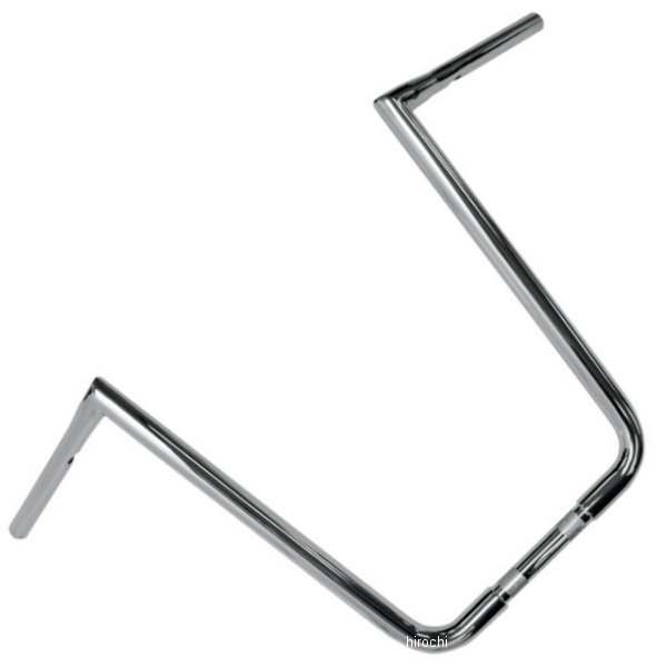 LAチョッパーズ LA Choppers 1.25インチ ハンドルバー ピーク 19インチ クローム WO店