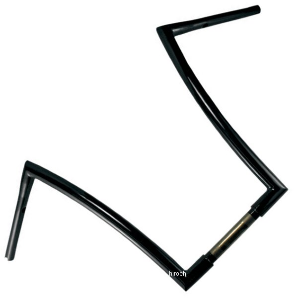 トッドサイクル Todd's Cycle 1.25インチ ハンドルバー 17インチ 86年以降 FLTR/FLHR 黒(つや有り) WO店