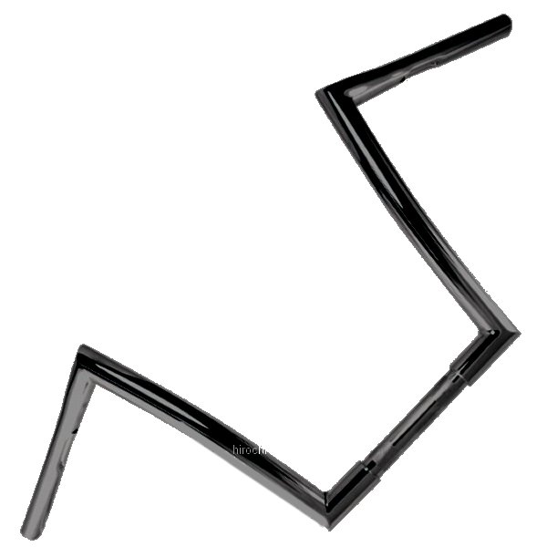 トッドサイクル Todd's Cycle 1.25インチ ハンドルバー 10インチ 86年以降 FLTR/FLHR 黒(つや有り) WO店