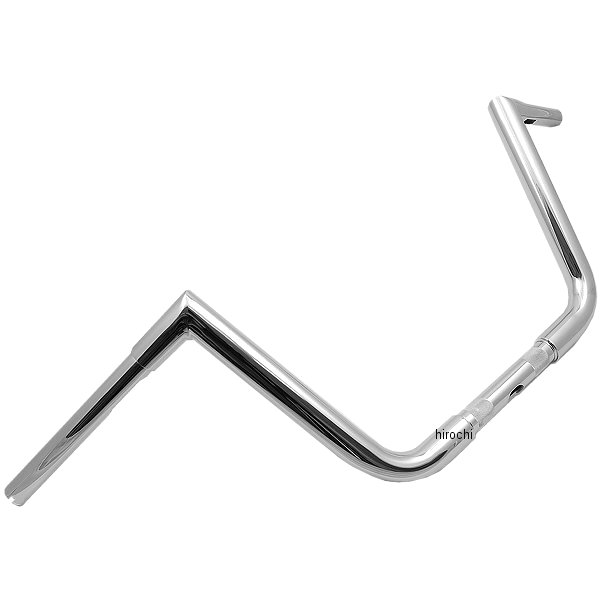 LAチョッパーズ LA Choppers 1.25インチ ハンドルバー ピーク 10インチ クローム WO店の通販は