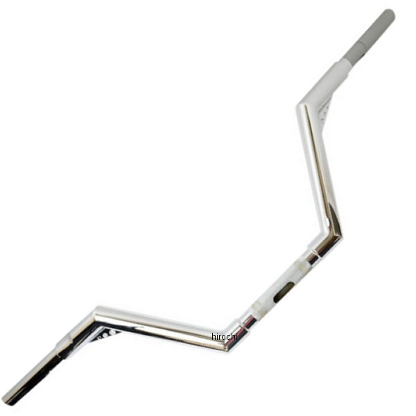 トラスク Trask 1.25インチ ハンドルバー Vライン 99年-13年 FLTR プラス2インチ クローム WO店