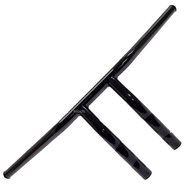 エムゴ EMGO 1インチ ハンドルバー 8インチ T-Bar 黒 WO店