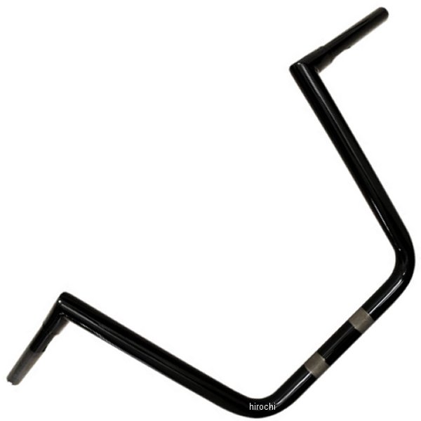 LAチョッパーズ LA Choppers 1.25インチ ハンドルバー Big Twin 13インチ 黒(つや有り) WO店