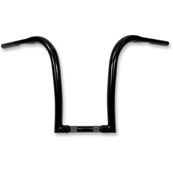 LAチョッパーズ LA Choppers 1.25インチ ハンドルバー ナイスカーブ Ape 14インチ 黒(つや有り) WO店