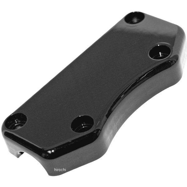 DRAG 1インチ、1.25インチ バッファロー ハンドルバー トップ クランプ 黒 無地 WO店