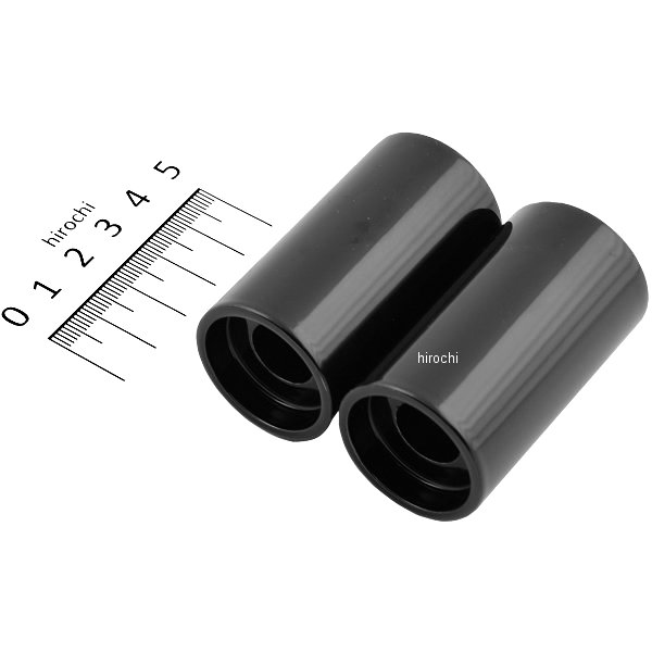 LAチョッパーズ LA Choppers 1インチバー用 延長ライザー 2インチ(51mm)高 黒(つや有り) WO店