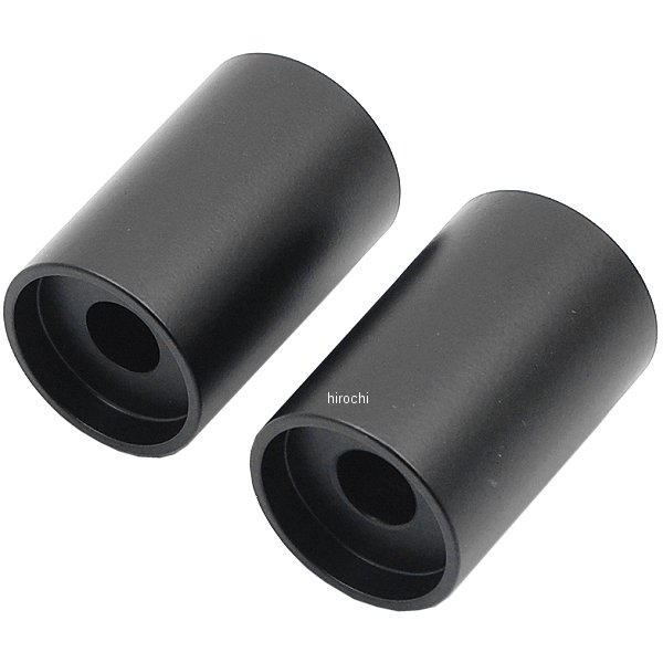 LAチョッパーズ LA Choppers 1.25インチバー用 延長ライザー 2インチ(51mm)高 黒(つや消し) WO店