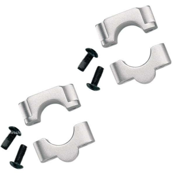 ムースレーシング MOOSE RACING 22mm ハンドルバークランプ +20mm高 (左右ペア) WO店