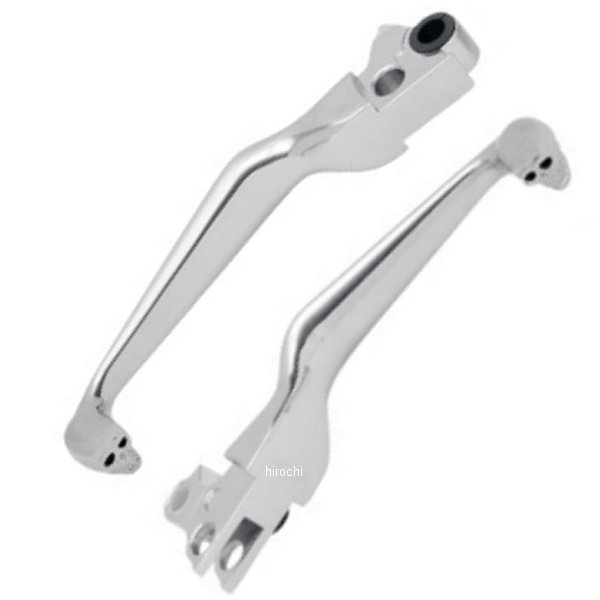 DRAG ブレーキ、クラッチレバーセット 96年以降 BigTwin スカル 0610-0145 WO店